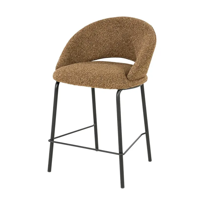 Scaun de bar TELBIN H65 CM - Maro