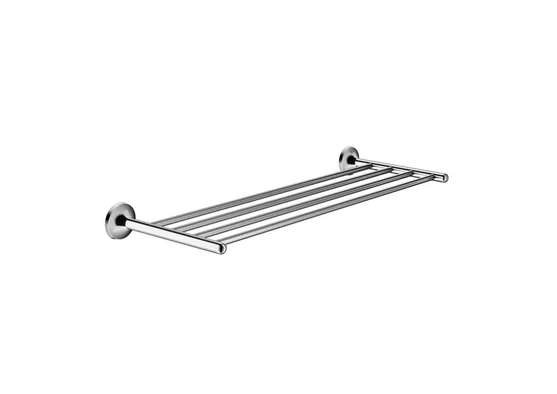 Suport prosop Roca A816814001, Classica, tip instalare pe perete, numar orificii instalare 2, numar rafturi 4, crom