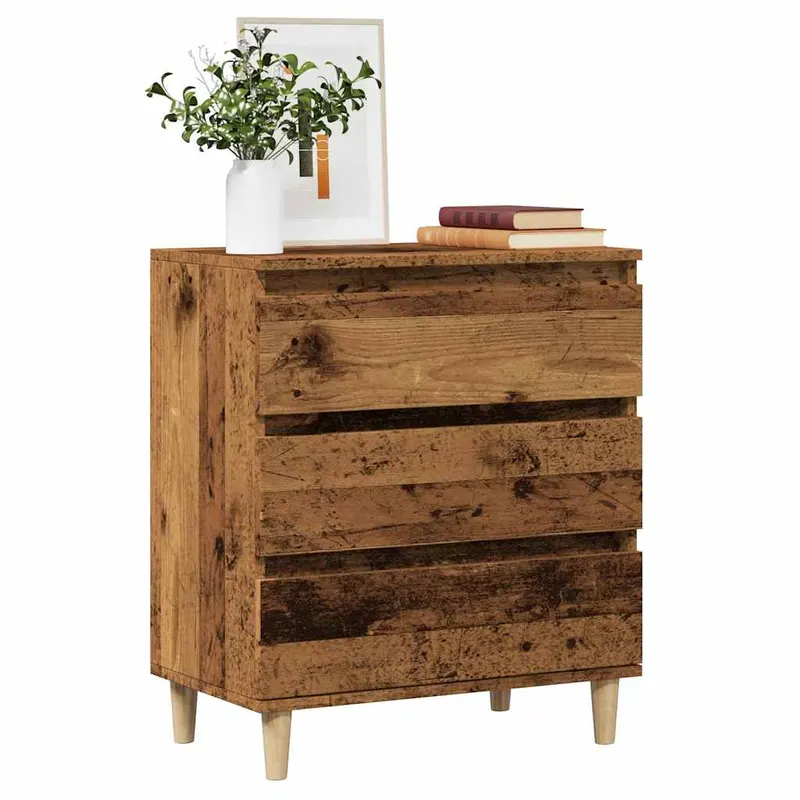 bufeta din lemn vechi 60x35x70 cm din lemn prelucrat
