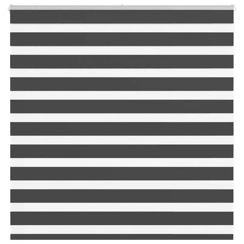 jaluzea tip zebra neagra latime tesatura 140,9 cm poliester