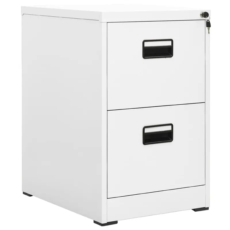 fiset, alb, 46 x 62 x 72,5 cm, otel