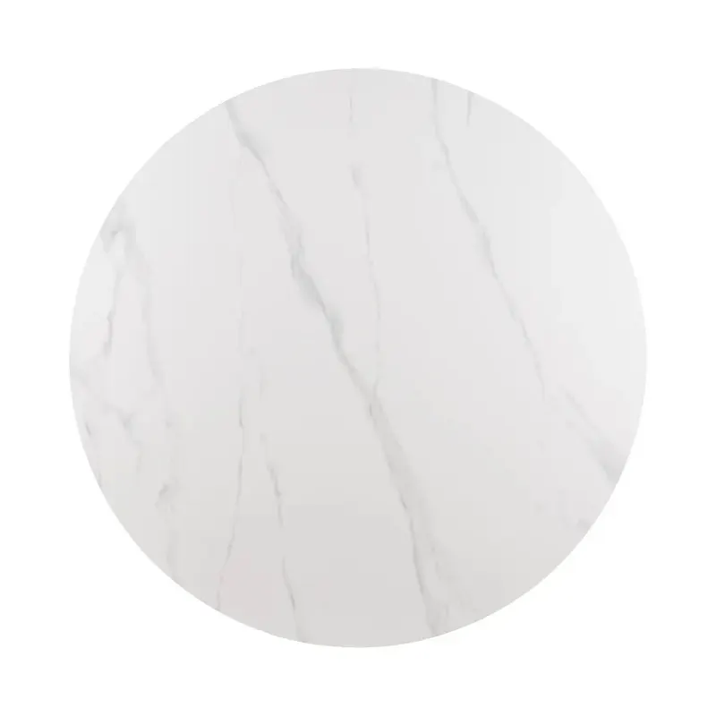 Masa CASTRO WHITE Ø120 CM - Alb / Ø120cm