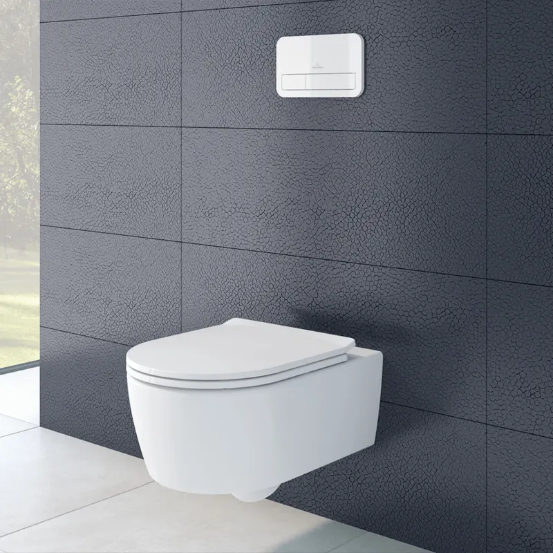 Vas Wc suspendat rimless cu capac soft close Villeroy Boch, Soul