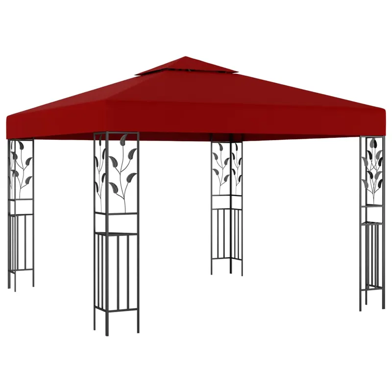 pavilion, rosu vin, 3 x 3 m