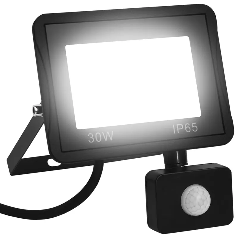 proiector led cu senzor, 30 w, alb rece