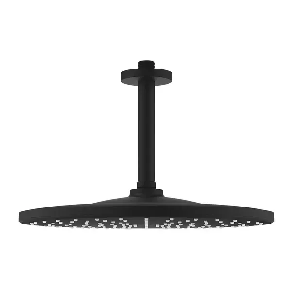 Dus fix Grohe 22122KF0, Rainshower Mono 310, 1 2 , montare pe tavan, 310 mm, 1 pulverizare, brat, anti-calcar, mat