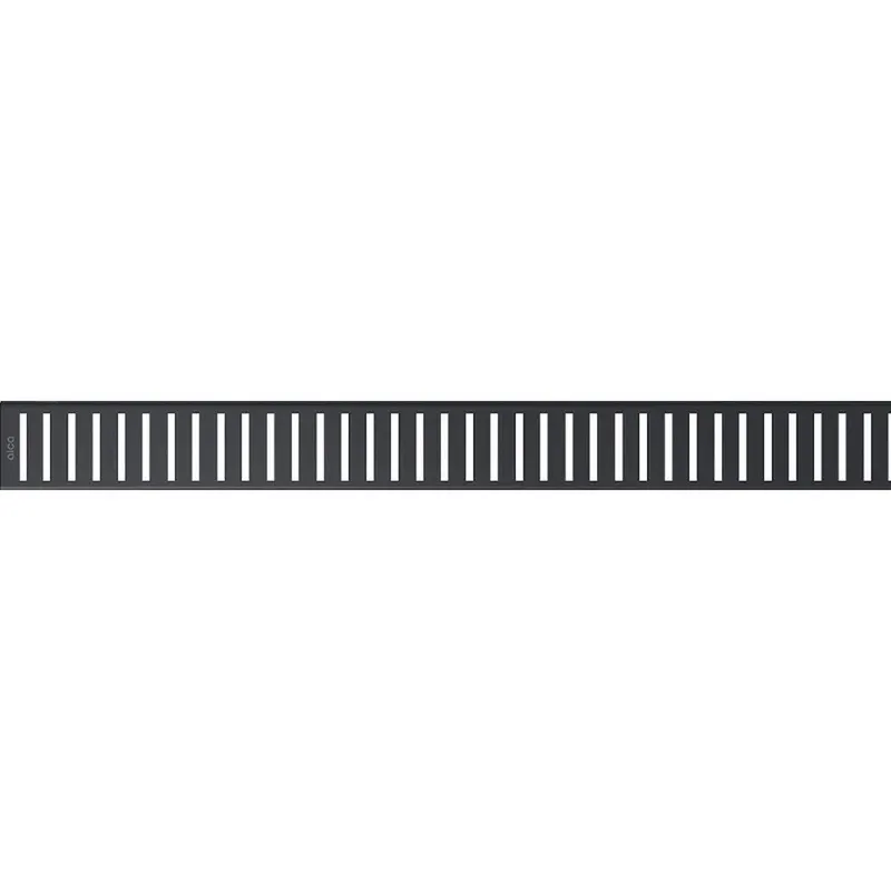 Capac pentru rigola dus din otel inoxidabil negru mat 950 mm Alcadrain PURE-950BLACK