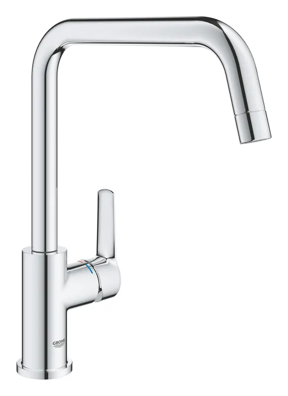 Baterie bucatarie Grohe 30630000, Start, tip comanda monocomanda, marime inalta, forma pipa tip u, crom