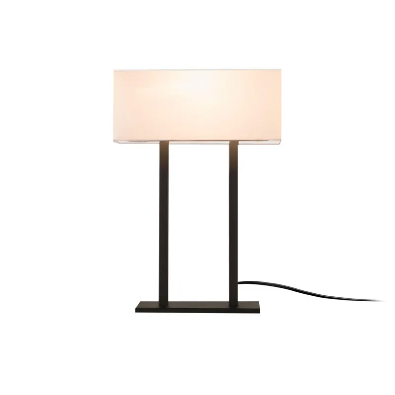Veioza Amora, Alb - Negru, 35x15x52 cm - Alb