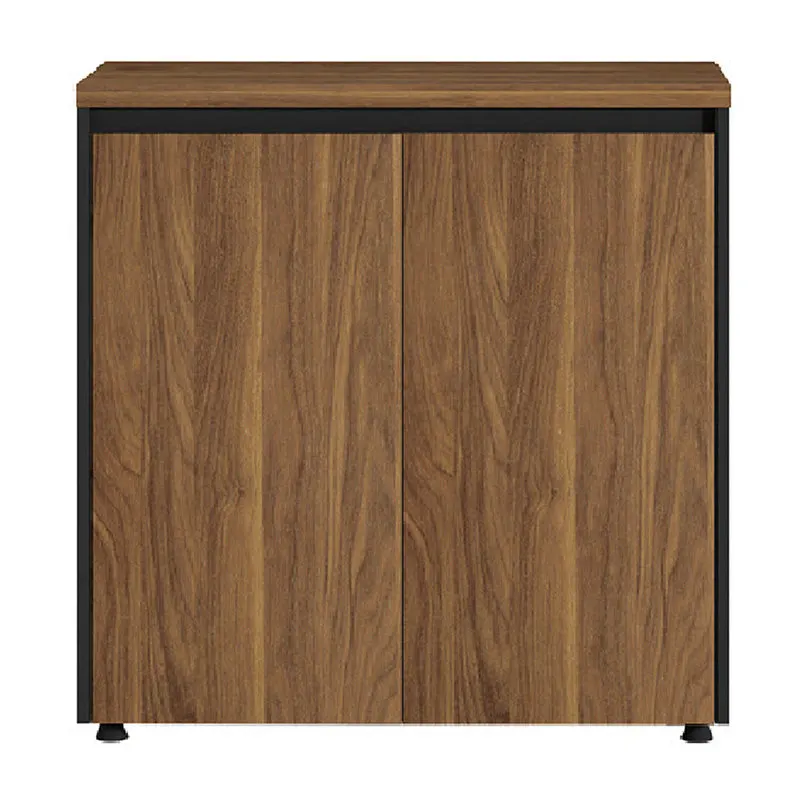 Dulap jos Oscar, nuc-antracit, 80x40x80 cm - Nuc