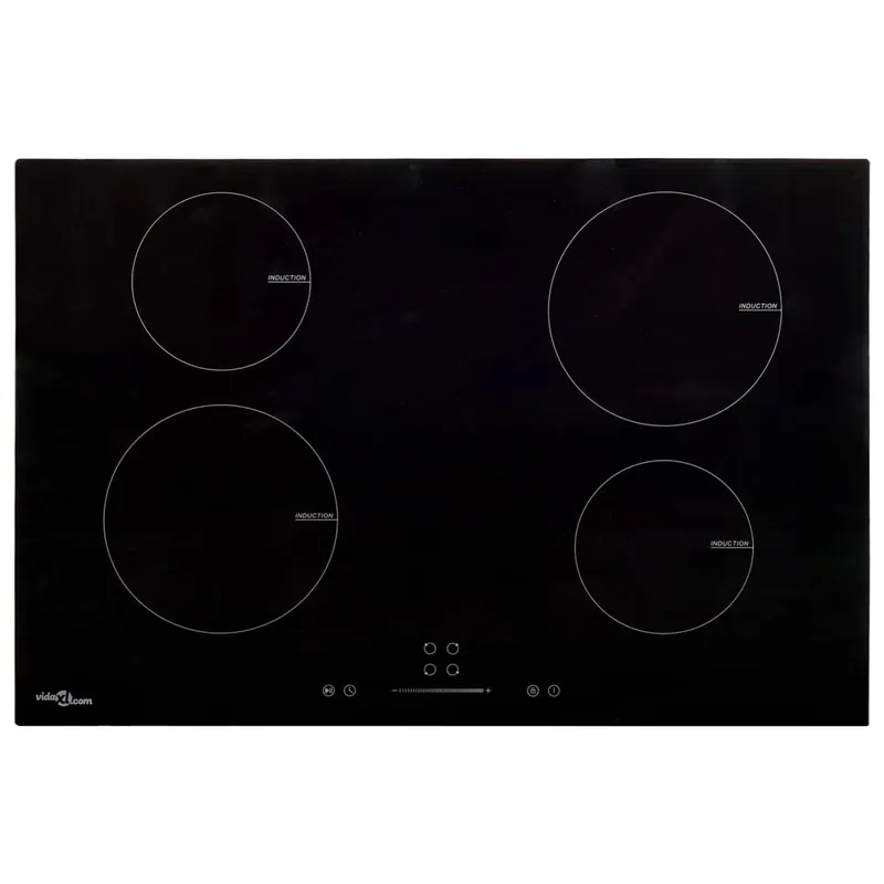 plita inductie 4 arzatoare control tactil, sticla 77 cm 7000 w