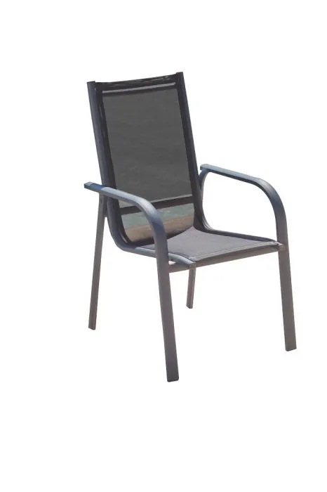 Scaun de gradina LENA, antracit, 66x59x98 cm
