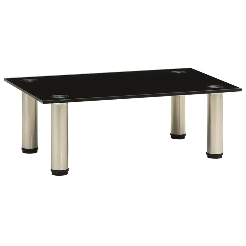 suport tv, negru, 40 x 35 x 17 cm, sticla securizata