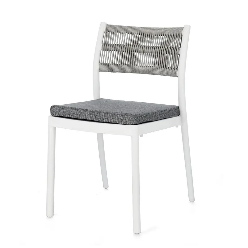 Set scaune 3+1 gratis ALVIN WHITE SIMPLY - Grey