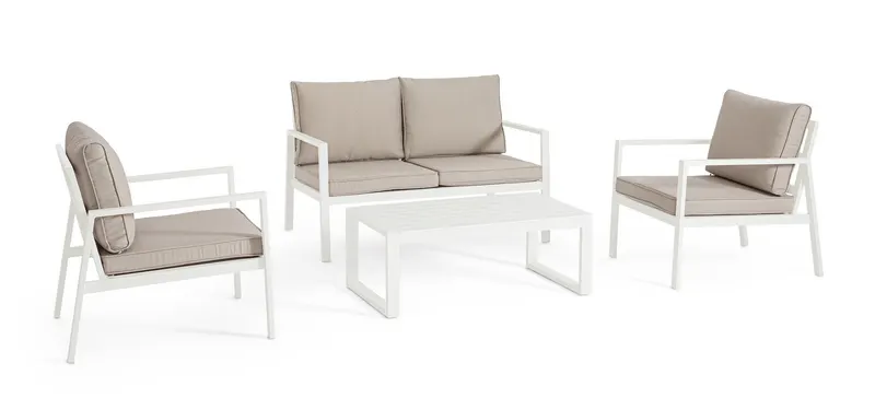 Set pentru exterior HILDE - Alb