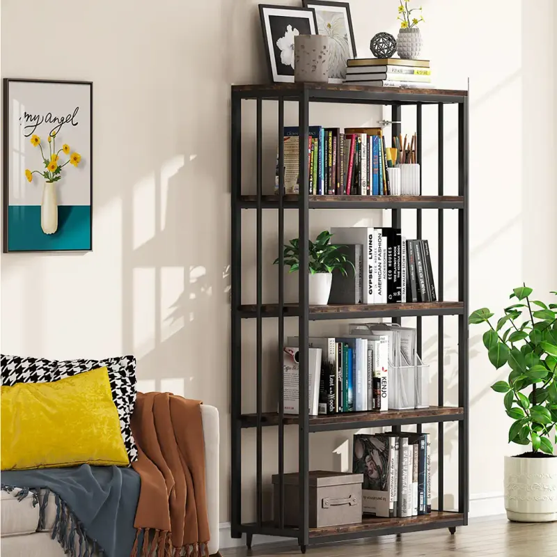 Biblioteca ,solid wood,lemn, ,seria A-620,80x30x160 cm,630149