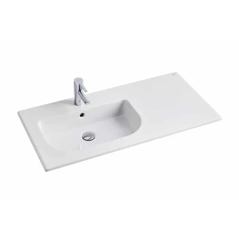 Lavoar incastrat alb 91 cm Gala Mid