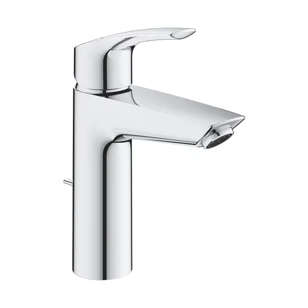 Baterie lavoar Grohe 23322003, Eurosmart, tip comanda monocomanda, tip instalare pe blat, pe lavoar, crom