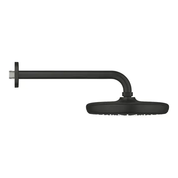Dus fix Grohe 1022182430, 210 mm, 1 bar, 286 mm, 1 pulverizari, 1 2 conexiune instalare, pivotant, Negru