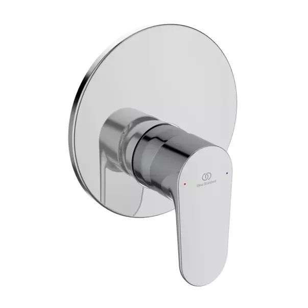 Baterie dus incastrata Ideal Standard Cerafine O crom lucios fara corp ingropat
