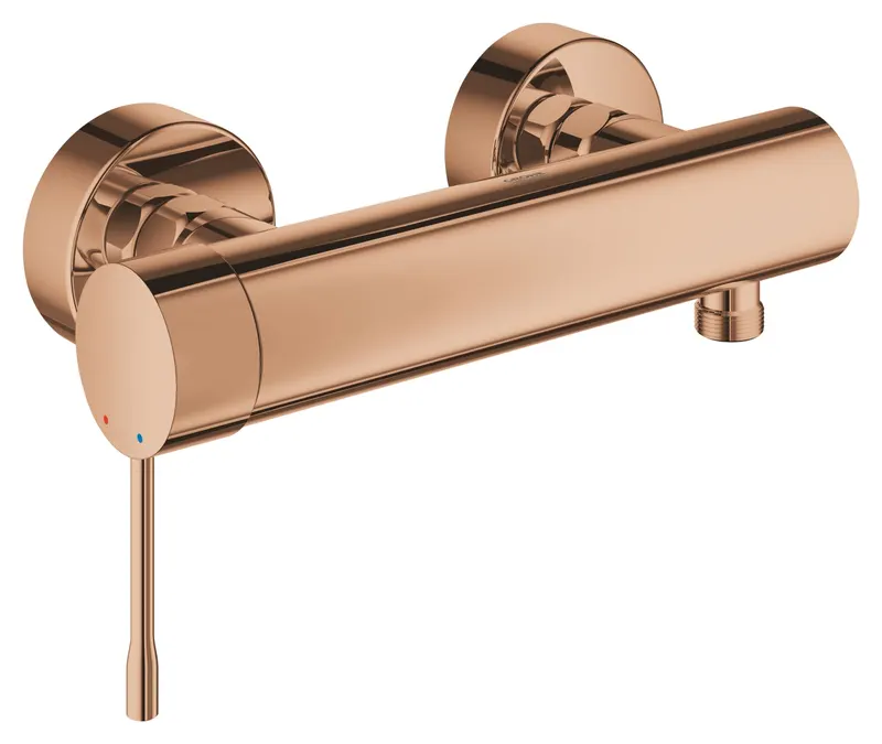 Baterie dus Grohe 33636DA1, Essence, 1 2 , aparenta, lucios, cupru