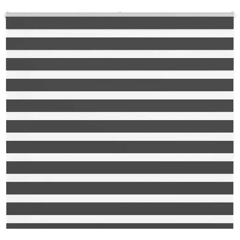 jaluzea tip zebra neagra latime tesatura 150,9 cm poliester