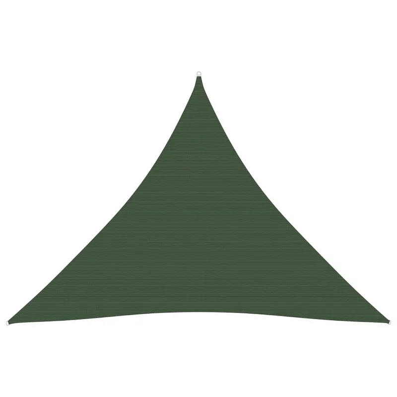 panza parasolar, verde inchis, 4,5x4,5x4,5 m, hdpe, 160 g/m2