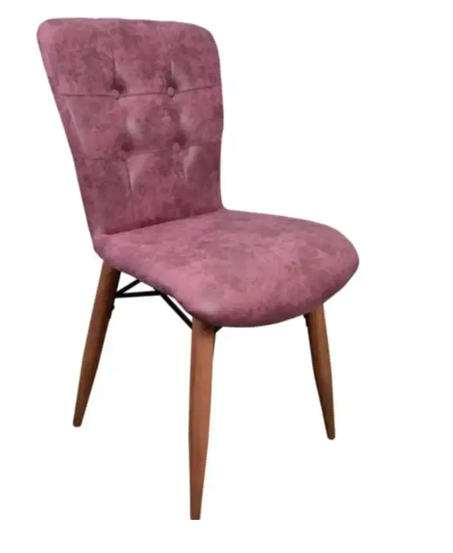 Scaun living tapitat visiniu Beluga
