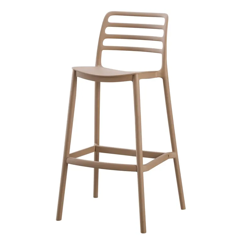 Scaun de bar BRETEL H75 CM - Beige