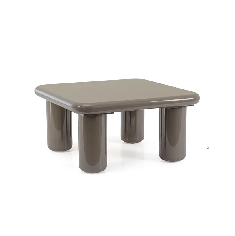Masuta de cafea OTILIA SQUARE 80 x 41 CM - Taupe