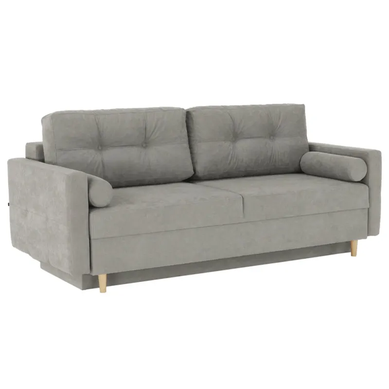 Canapea extensibila 3 locuri CAMELAS TEX 216 CM - Grey