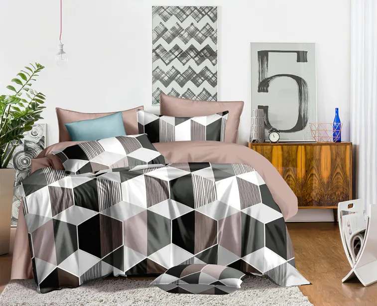 Lenjerie din bumbac satinat BS001