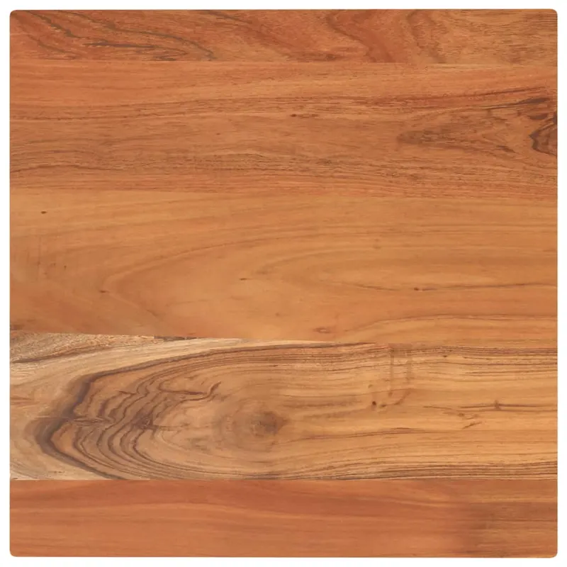 Blat de masa patrat, 50x50x2,5 cm, lemn masiv de acacia