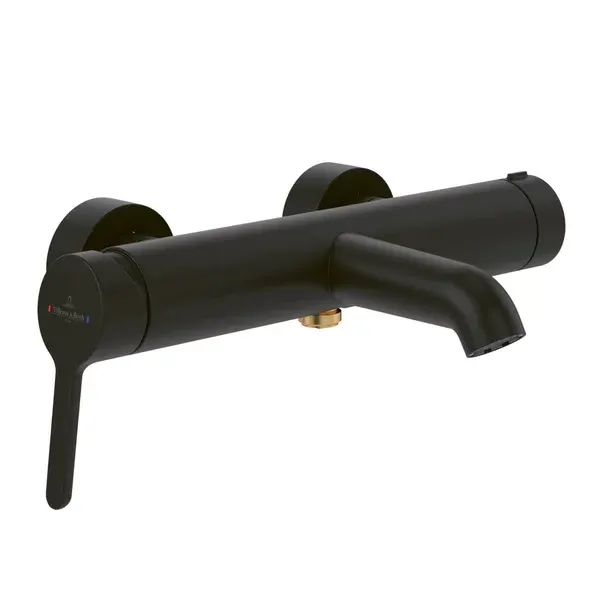 Baterie cada-dus VilleroyBoch Skyla monocomanda negru mat