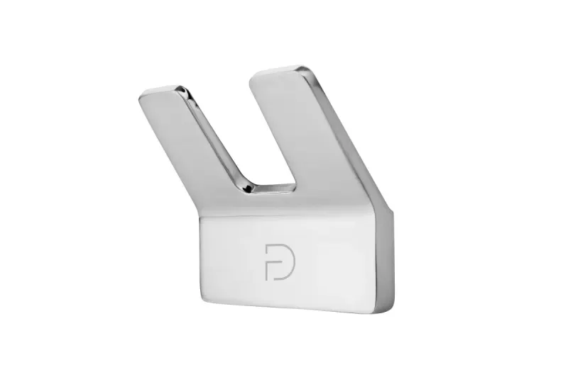 Agatatoare dubla Fdesign Piazza, pe perete, metal, negru, FD6-PZA-08-11