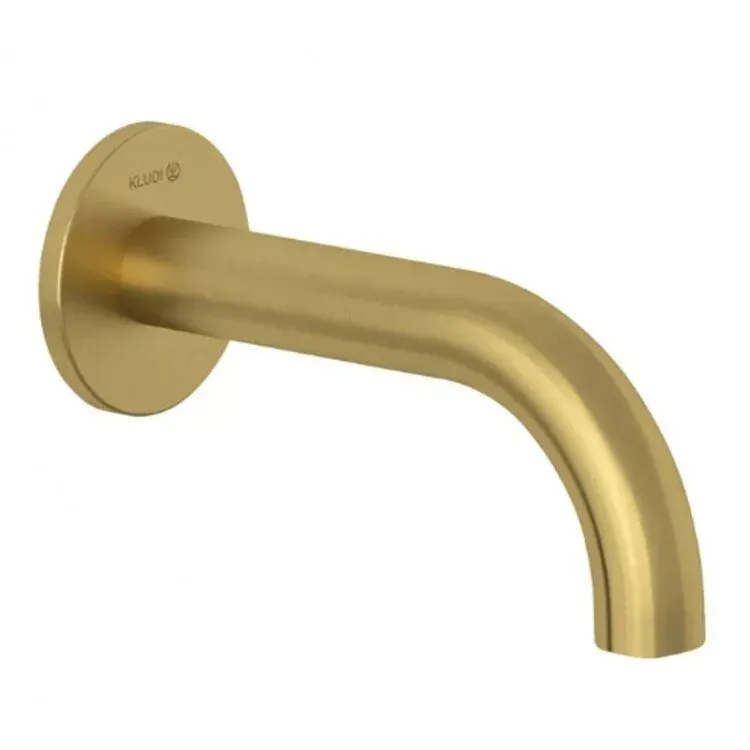 Pipa cada Kludi Bozz, 1 2 , 160 mm, mat, auriu, 38505N0