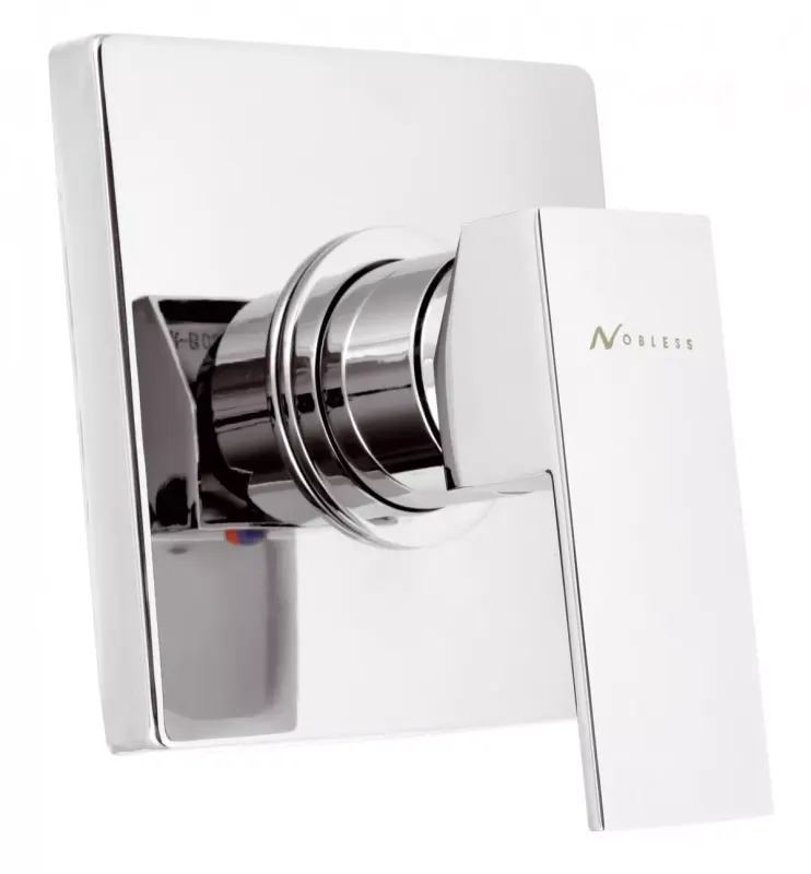 Unitate comanda dus Ferro Edge 36050.0, 1 2 , incastrata, 1 iesire, monocomanda, cartus ceramic, crom