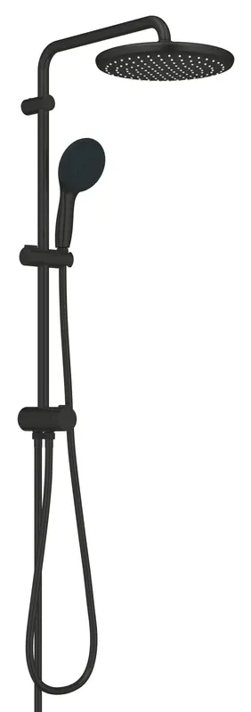 Coloana dus Grohe 269802431, 1.5 m, 110 mm, 736 mm, 250 mm, 3 functii para dus, 1 2 conexiune furtun, Negru