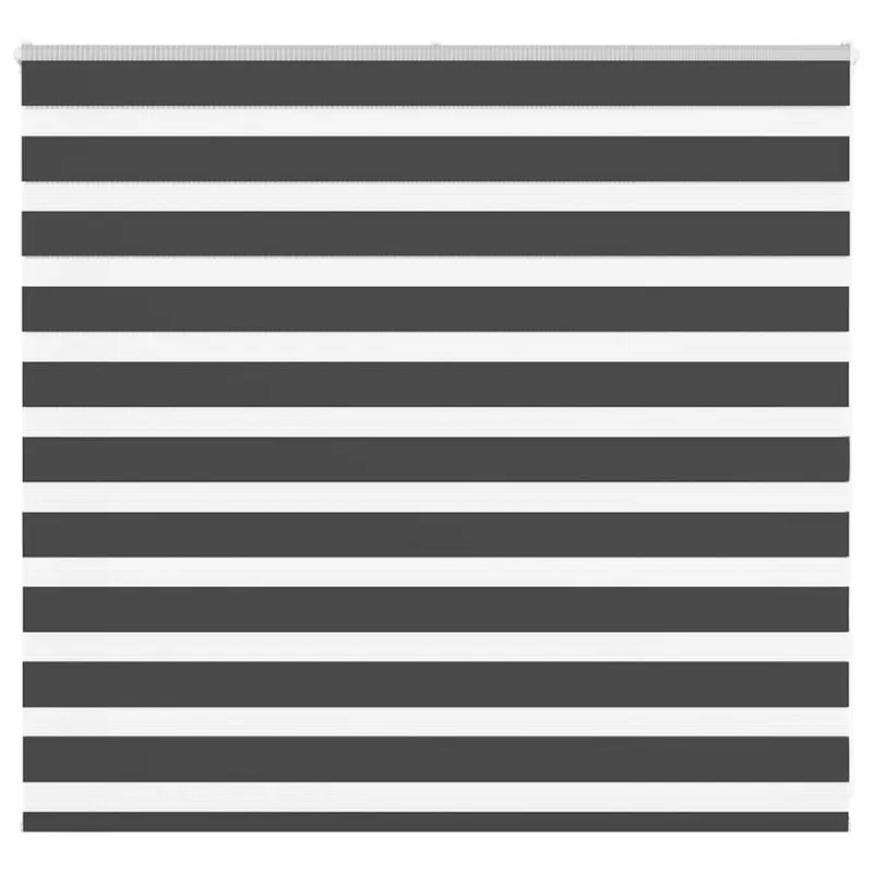 jaluzea tip zebra neagra latime tesatura 160,9 cm poliester