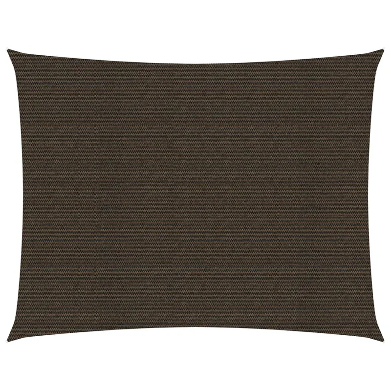 panza parasolar, maro, 4x5 m, hdpe, 160 g/m2