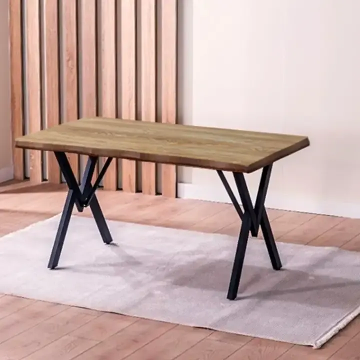 Masă de bucătărie Barton Nuc din MDF