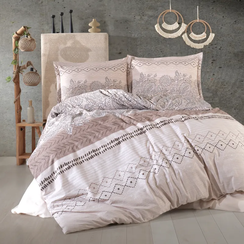 Lenjerie de pat ranforce clasy king size (mahfer)