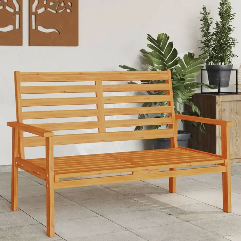 bancheta de gradina, 120 cm, lemn masiv de acacia