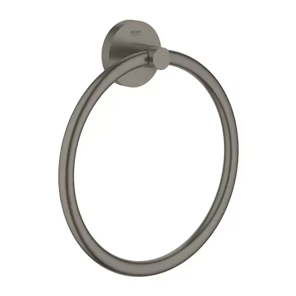 Inel prosop Grohe 40365AL1, Essentials, 180 mm, fixare ascunsa, mat, grafit