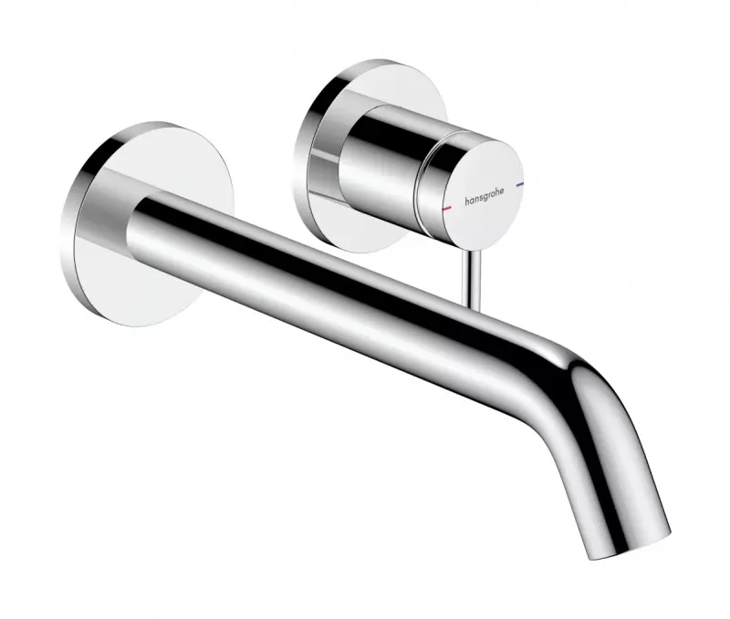 Baterie lavoar Hansgrohe Tecturis S, L, 235 mm, necesita valva, ventil, crom, 73351000