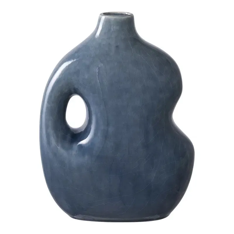 Vaza ceramica BLUE 18x9x24cm - Default Title