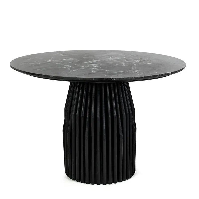Masa IMARNO Ø120 CM - Negru / Ø120cm