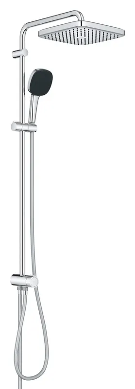 Coloana dus Grohe 26986001, 1.5 m, 110 mm, 1136 mm, 250 mm, 2 functii para dus, 1 2 conexiune furtun, Crom