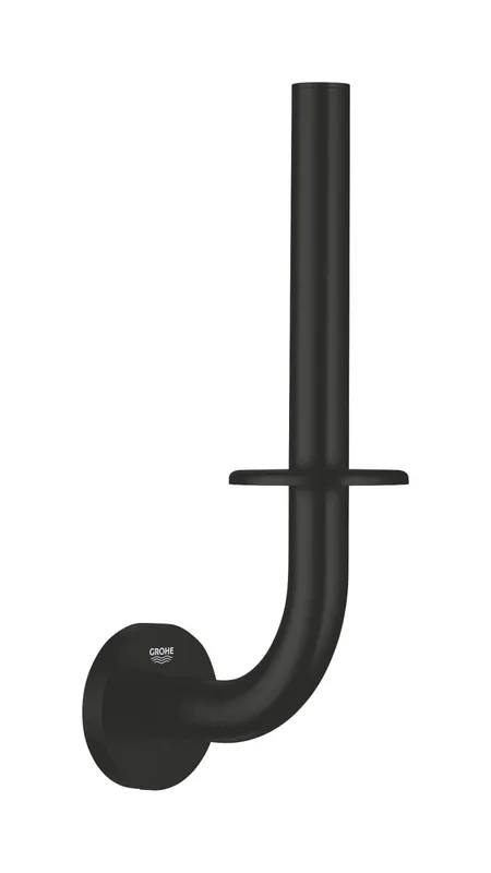 Rezerva hartie igienica Grohe 411862430, 116 mm, 232 mm, 1 role hartie, 2 orificii instalare, 1 rafturi, Negru