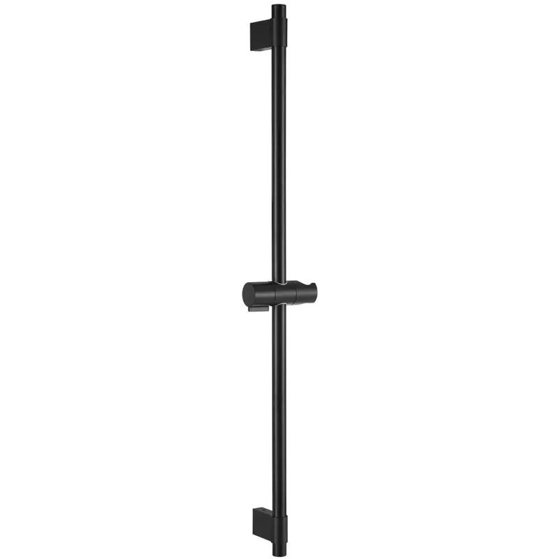 Bara de dus Roca A5B0405NB0, dus Sensum, montaj pe perete, suport para dus incorporat, universal, negru